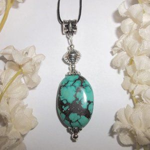 Southwestern Style Necklace Turquoise Blue Beaded Fashion Accessory Gift 6484